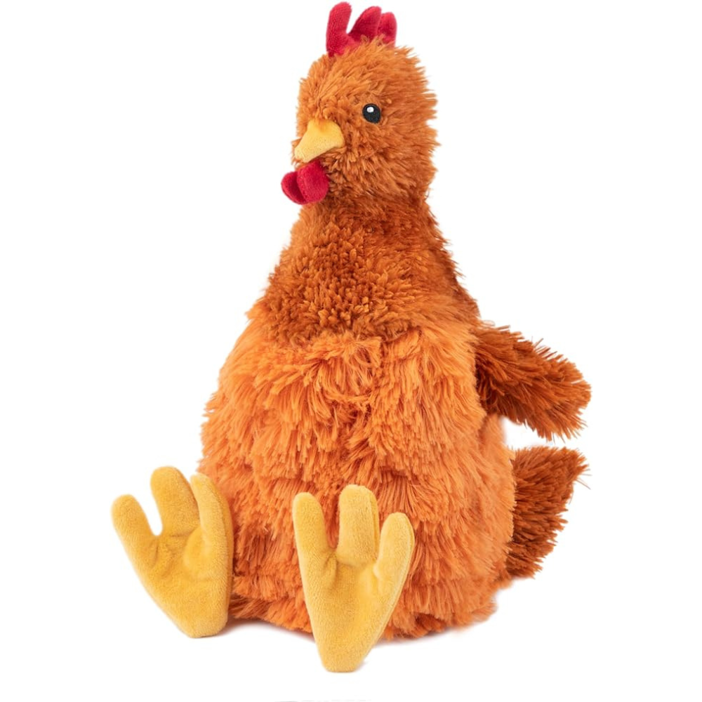 Plush Chicken Dog Toy