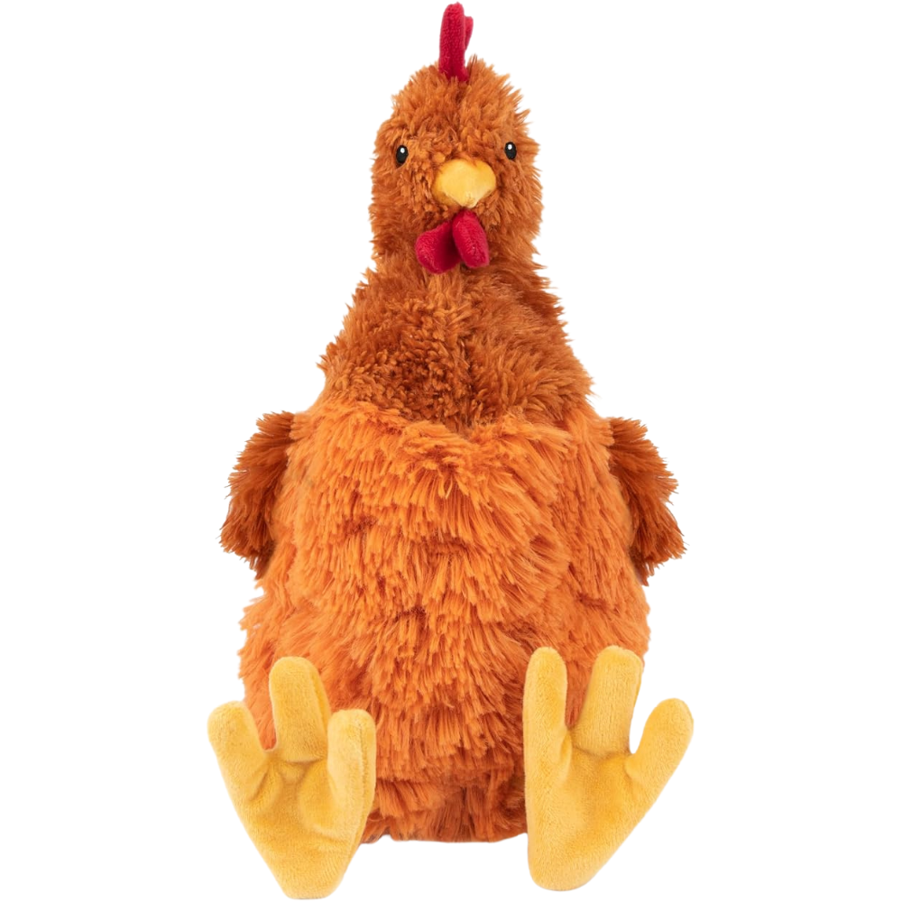 Plush Chicken Dog Toy